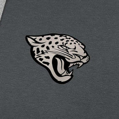 Jacksonville Jaguars Antigua Brushed Carbon Victory Pullover Hoodie - Charcoal - NFL