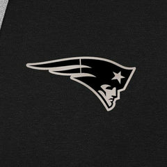 New England Patriots Antigua Brushed Carbon Victory Pullover Hoodie - Black - NFL