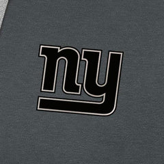 New York Giants Antigua Brushed Carbon Victory Pullover Hoodie - Charcoal - NFL