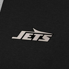 New York Jets Antigua Brushed Carbon Victory Pullover Hoodie - Black - NFL