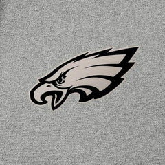 Philadelphia Eagles Antigua Effortless Full-Zip Hoodie Jacket - Heather Gray - NFL