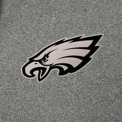 Philadelphia Eagles Antigua Effortless Full-Zip Hoodie Jacket - Heather Black - NFL