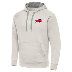 Buffalo Bills Antigua Victory Raglan Pullover Hoodie - Cream - NFL