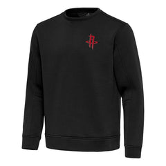Houston Rockets Antigua Relevant Pullover Sweatshirt Black