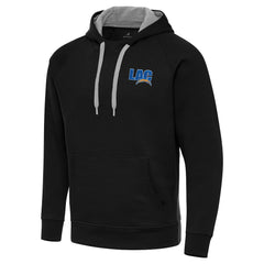 Men's Los Angeles Chargers Antigua Victory Pullover Hoodie - Black - NFL