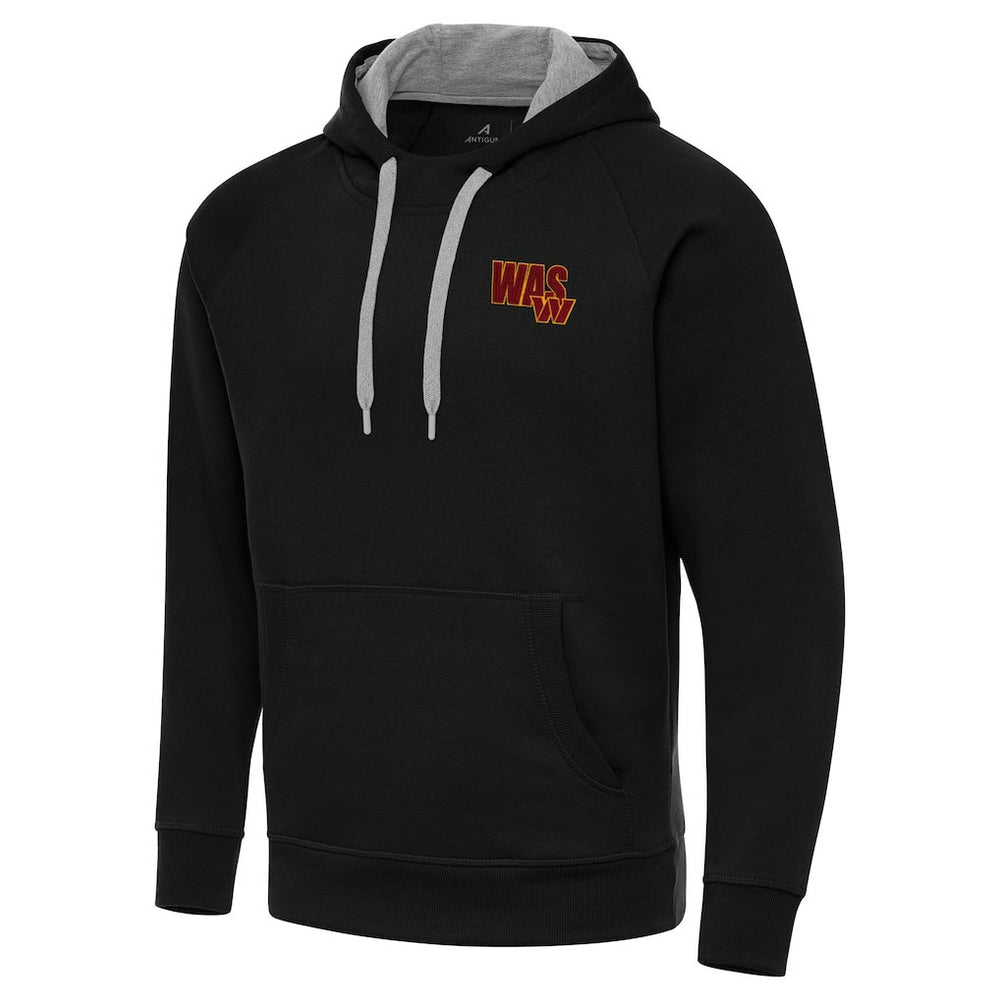 Men's Washington Commanders Antigua Victory Pullover Hoodie - Black - NFL