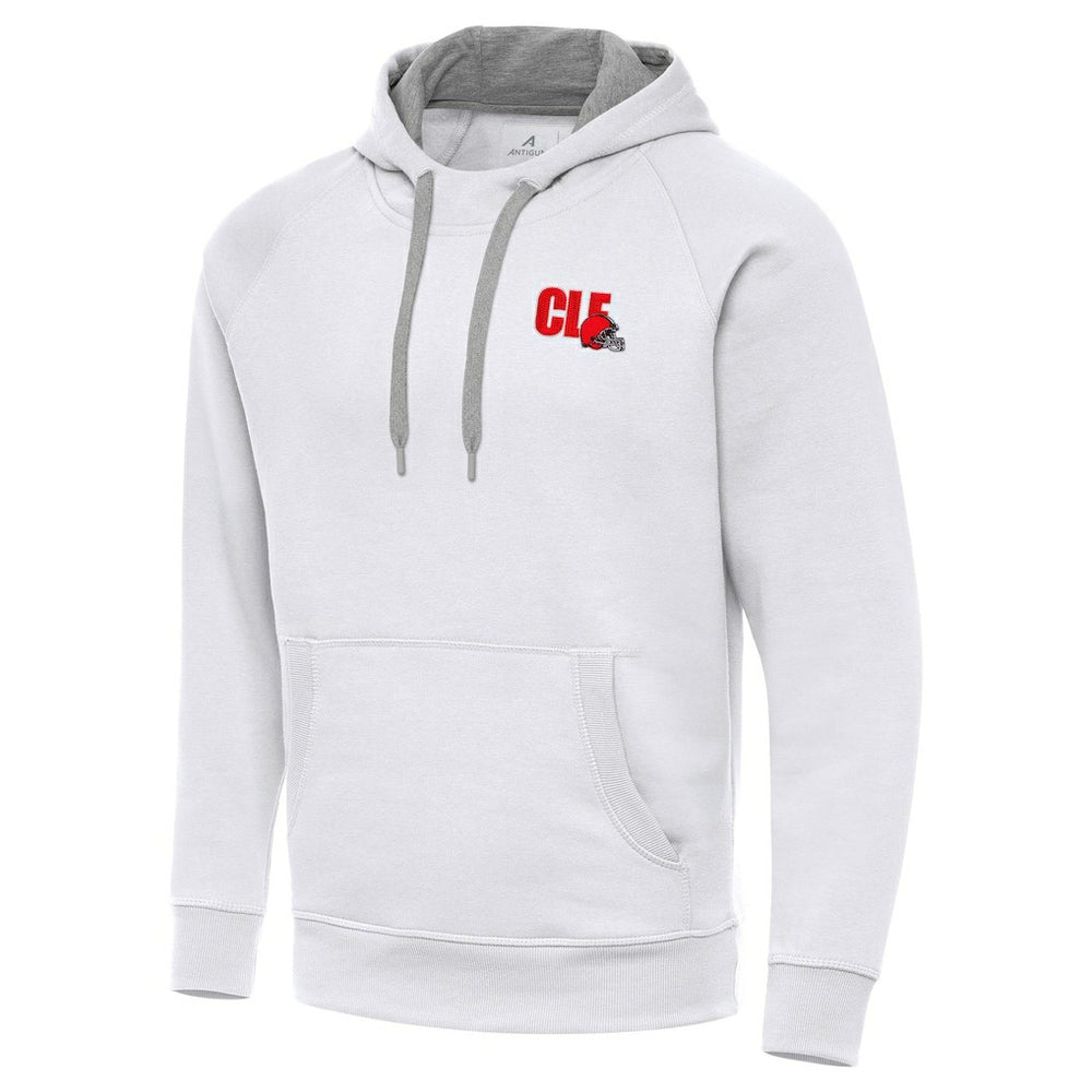 Men's Cleveland Browns Antigua Victory Pullover Hoodie - White - NFL
