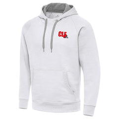 Men's Cleveland Browns Antigua Victory Pullover Hoodie - White - NFL