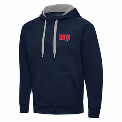Men's Houston Texans Antigua Victory Full-Zip Hoodie - Navy - NFL