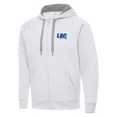 Men's Los Angeles Chargers Antigua Victory Full-Zip Hoodie - White - NFL