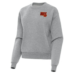 Washington Commanders Antigua Women's Victory Pullover Sweatshirt - Heather Gray - NFL
