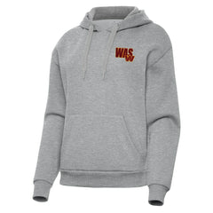 Washington Commanders Antigua Women's Victory Pullover Hoodie - Heather Gray - NFL