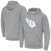 Arizona Cardinals Antigua Victory Pullover Hoodie - Heather Gray - NFL