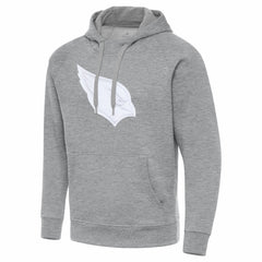 Arizona Cardinals Antigua Victory Pullover Hoodie - Heather Gray - NFL