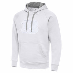 Cincinnati Bengals Antigua Victory Pullover Hoodie - White - NFL