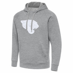 Jacksonville Jaguars Antigua Victory Pullover Hoodie - Heather Gray - NFL