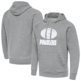Green Bay Packers Antigua Victory Pullover Hoodie - Heather Gray - NFL