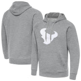 Houston Texans Antigua Victory Pullover Hoodie - Heather Gray - NFL