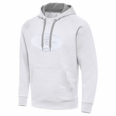 San Francisco 49ers Antigua Victory Pullover Hoodie - White - NFL