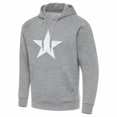 Dallas Cowboys Antigua Victory Pullover Hoodie - Heather Gray - NFL