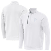 Atlanta Falcons Antigua Generation Quarter-Zip Jacket - White - NFL