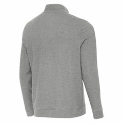 Indianapolis Colts Antigua Subtle Quarter-Zip Jacket - Heather Gray - NFL