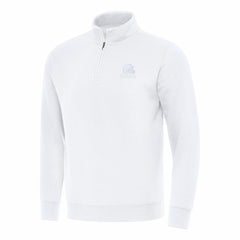 Cleveland Browns Antigua Victory Quarter-Zip Top - White - NFL