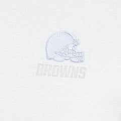Cleveland Browns Antigua Victory Quarter-Zip Top - White - NFL