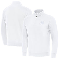 Pittsburgh Steelers Antigua Victory Quarter-Zip Top - White - NFL