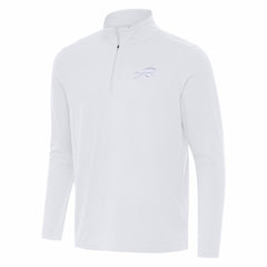 Buffalo Bills Antigua Intent Quarter-Zip Top - White - NFL