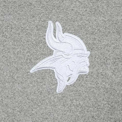 Minnesota Vikings Antigua Subtle Quarter-Zip Top - Heather Gray - NFL