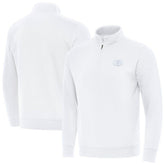 San Francisco 49ers Antigua Victory Quarter-Zip Top - White - NFL