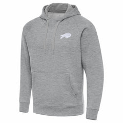 Buffalo Bills Antigua Victory Pullover Hoodie - Heather Gray - NFL