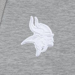 Minnesota Vikings Antigua Victory Pullover Hoodie - Heather Gray - NFL