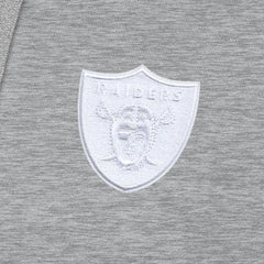 Las Vegas Raiders Antigua Victory Pullover Hoodie - Heather Gray - NFL