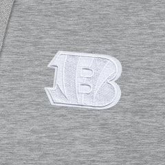Cincinnati Bengals Antigua Victory Pullover Hoodie - Heather Gray - NFL