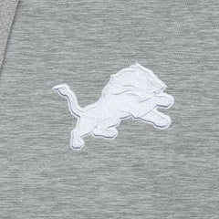 Detroit Lions Antigua Victory Pullover Hoodie - Heather Gray - NFL