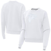 Atlanta Falcons Antigua Women's Victory Pullover Sweatshirt - White - NFL