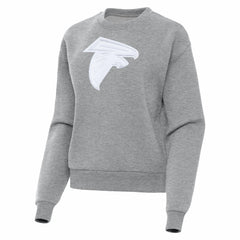 Atlanta Falcons Antigua Women's Victory Pullover Sweatshirt - Heather Gray - NFL
