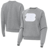 Cincinnati Bengals Antigua Women's Victory Pullover Sweatshirt - Heather Gray - NFL