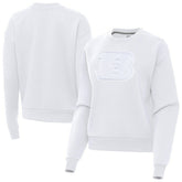 Cincinnati Bengals Antigua Women's Victory Pullover Sweatshirt - White - NFL
