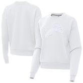 Detroit Lions Antigua Women's Victory Pullover Sweatshirt - White - NFL