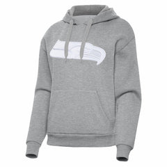 Seattle Seahawks Antigua Women's Victory Pullover Hoodie - Heather Gray - NFL