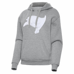 Tampa Bay Buccaneers Antigua Women's Victory Pullover Hoodie - Heather Gray - NFL