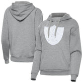 Las Vegas Raiders Antigua Women's Victory Pullover Hoodie - Heather Gray - NFL