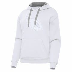 Arizona Cardinals Antigua Women's Victory Pullover Hoodie - White - NFL