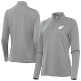 Arizona Cardinals Antigua Women's Reprocess Quarter-Zip Top - Gray - NFL