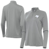 Tampa Bay Buccaneers Antigua Women's Reprocess Quarter-Zip Top - Gray - NFL