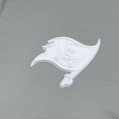 Tampa Bay Buccaneers Antigua Women's Reprocess Quarter-Zip Top - Gray - NFL