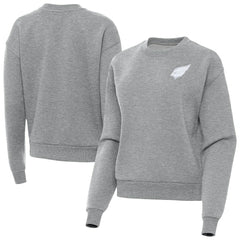 Arizona Cardinals Antigua Women's Victory Crew Pullover Sweatshirt - Heather Gray - NFL